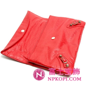 バレンシアガ（BALENCIAGA）ザ・ジャイアント エンベロープ　クラッチバッグ　レッド　282011-D94IO-6411 